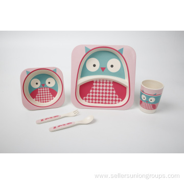 BAMBOO FIBRE KIDS DINNERWARE